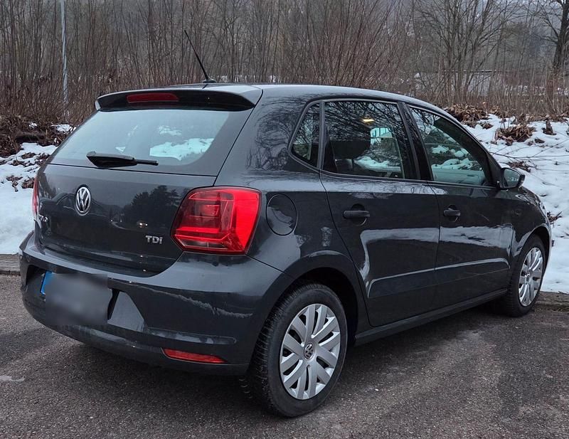 Gebraucht VW Polo Trendline 75 PS (55 kW) 2015 Grau Kleinwagen
