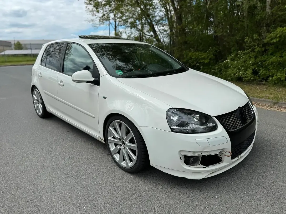 Gebraucht VW Golf VI GT 170 PS (125 kW) 2008 Weiß Kleinwagen