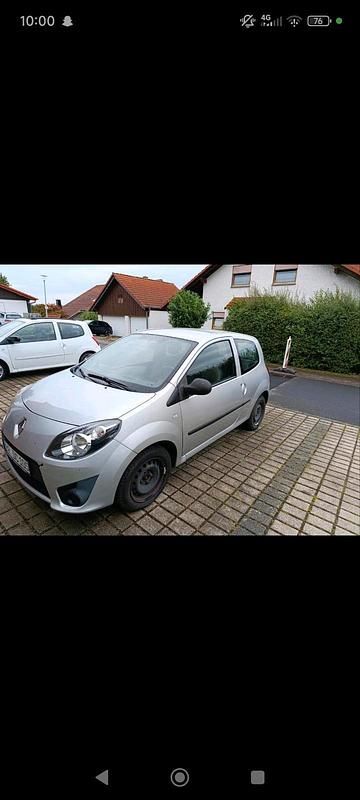 Silber Gebraucht 2008 Renault Twingo Kleinwagen | 1.599 € - Bild 1/4