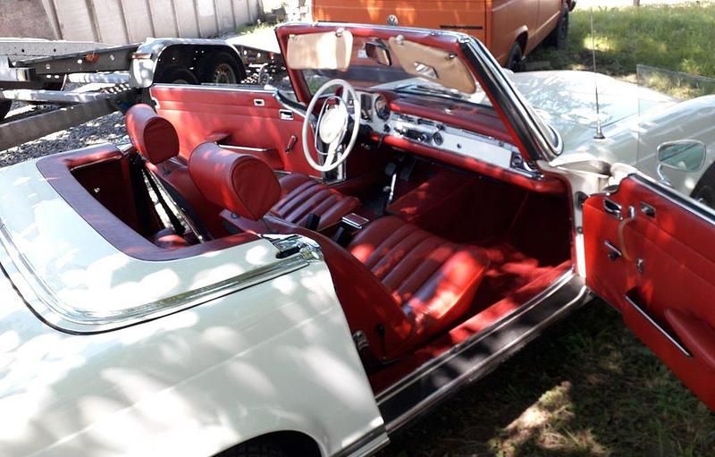 Weiß Gebraucht 1968 Mercedes SL280 Cabrio | 73.500 € - Bild 1/4