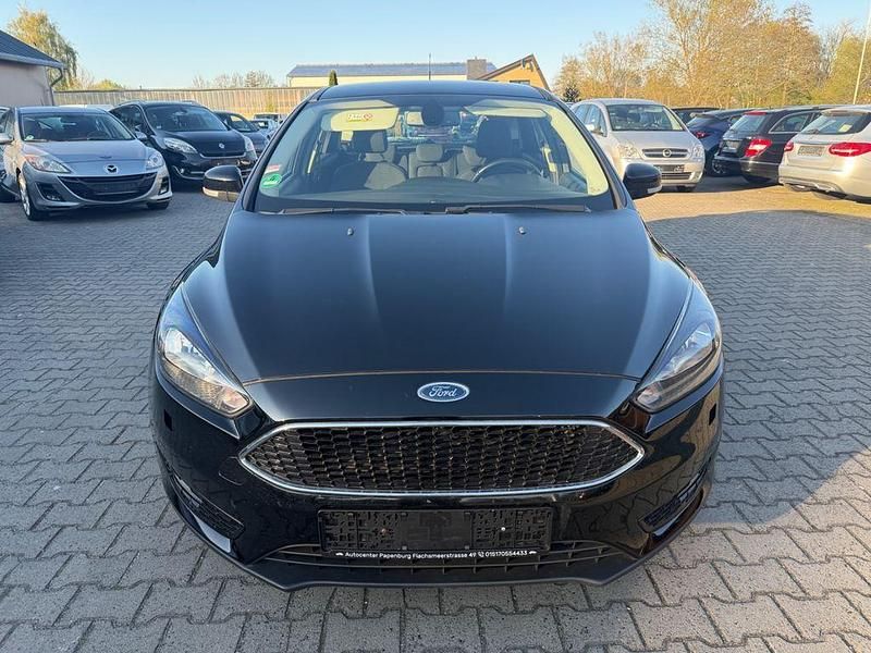 Brugt Ford Focus Titanium 120 HK (88 kW) 2015 Sort Sedan