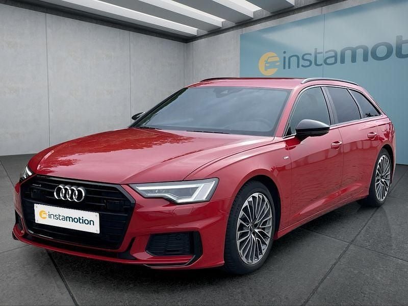 Rot Gebraucht 2021 Audi A6 S-Line Kombi | 33.749 € (Guter Preis) - Bild 1/4