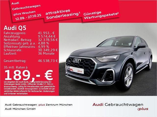 Daytonagrau perleffekt Gebraucht 2023 Audi Q5 Ambiente SUV | 40.874 € (Guter Preis) - Bild 1/2