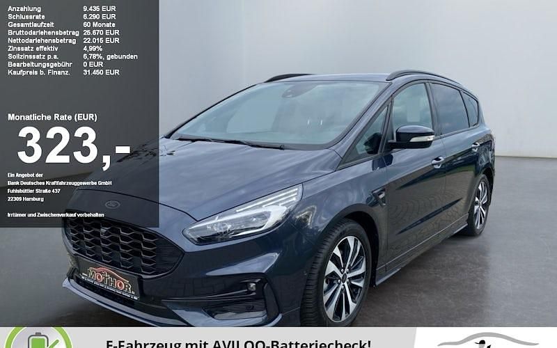 Blau Gebraucht 2023 Ford S-MAX ST-Line Van / Kleinbus | 30.838 € (Etwas zu teuer) - Bild 1/4