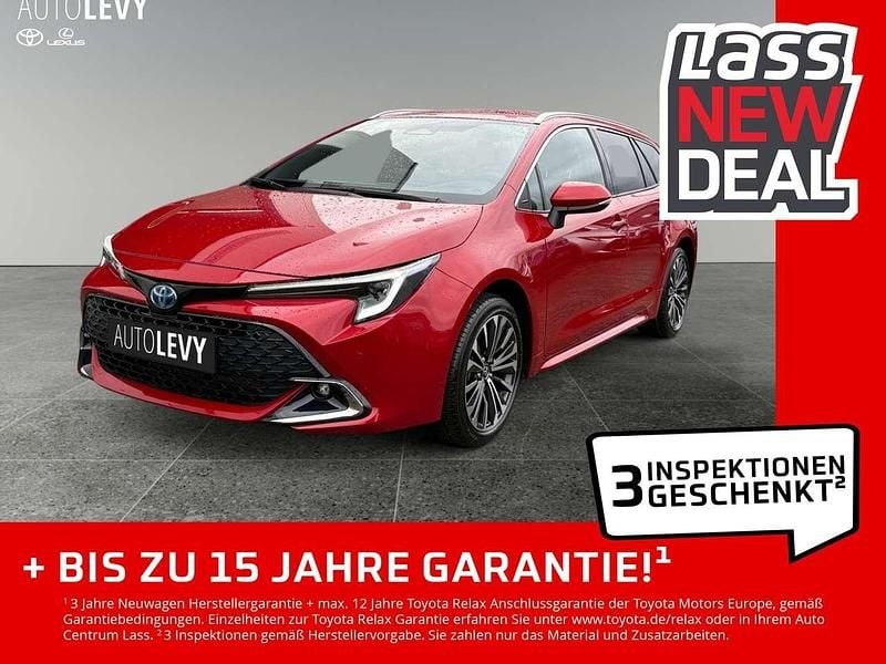 Karminarot metallic Neu 2025 Toyota Corolla Kombi | 31.390 € (Superpreis) - Bild 1/4