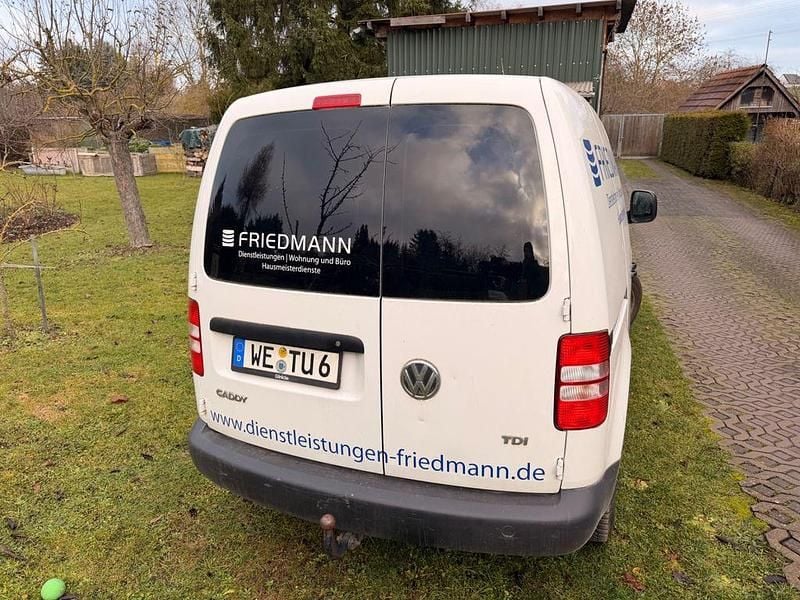 Gebraucht VW Caddy 75 PS (55 kW) 2014 Weiß Van / Kleinbus