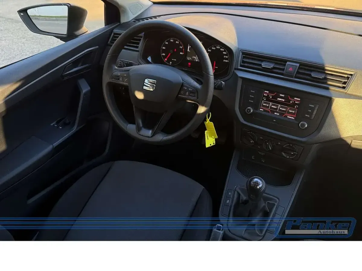 Gebraucht Seat Ibiza Reference 95 PS (69 kW) 2018 Blau Kleinwagen