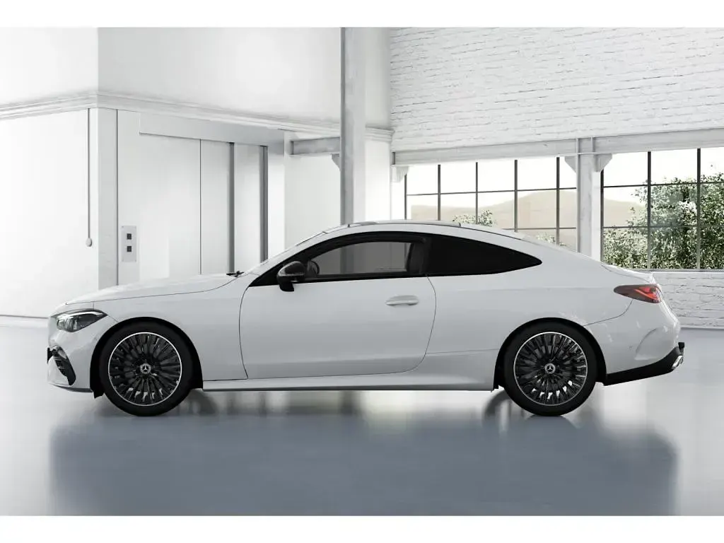 Gebraucht Mercedes CLE450 Night 381 PS (280 kW) 2024 Unilack polarweiß Coupé