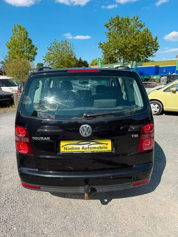 Gebraucht VW Touran Trendline 140 PS (102 kW) 2009 Schwarz Van / Kleinbus