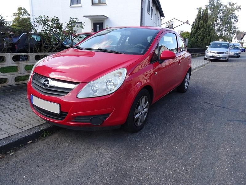 Rot Gebraucht 2009 Opel Corsa Edition Kleinwagen | 1.990 € (Fairer Preis) - Bild 1/4