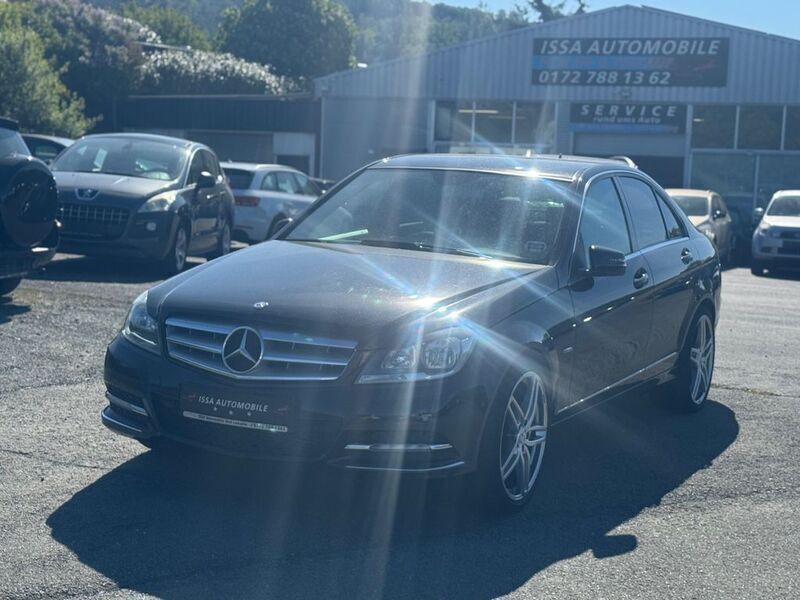 Schwarz Gebraucht 2012 Mercedes C180 Avantgarde Limousine | 7.999 € (Superpreis) - Bild 1/4