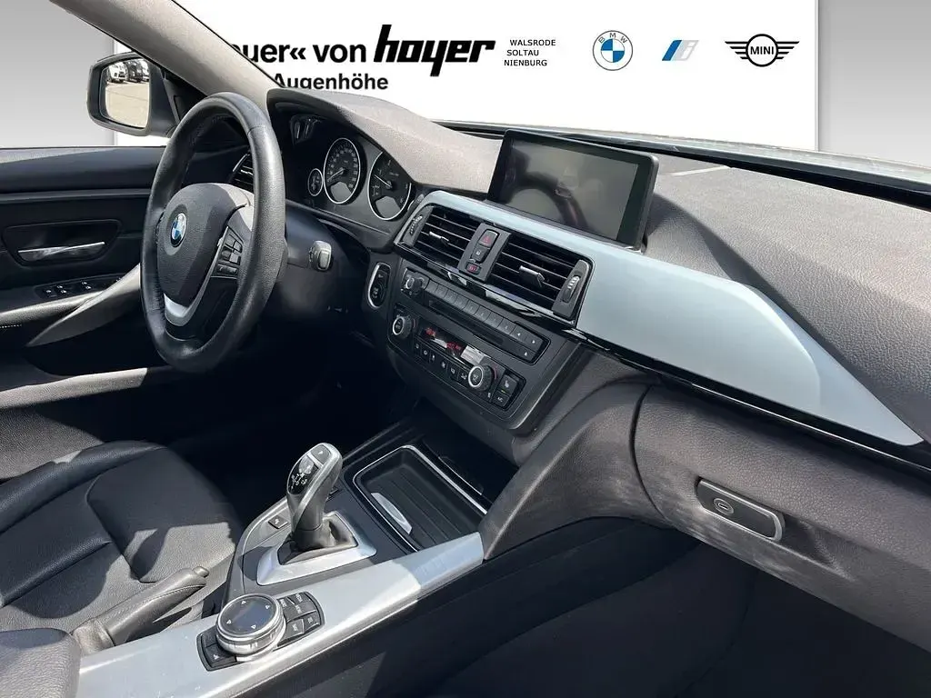 Gebraucht BMW 430 Gran Coupé Performance 258 PS (189 kW) 2014 Glaciersilber (metallic) Coupé
