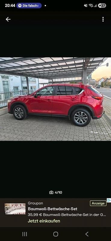Gebraucht Mazda CX-5 165 PS (121 kW) 2018 Rot SUV