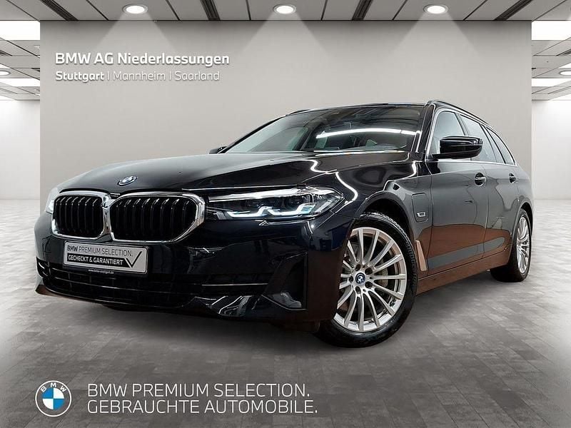 Schwarz Gebraucht 2022 BMW 530e Kombi | 37.980 € (Fairer Preis) - Bild 1/4
