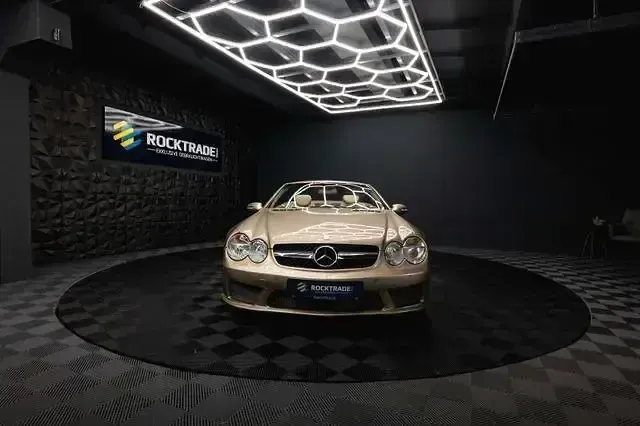 Gebraucht Mercedes SL500 AMG 306 PS (225 kW) 2002 Beige Cabrio