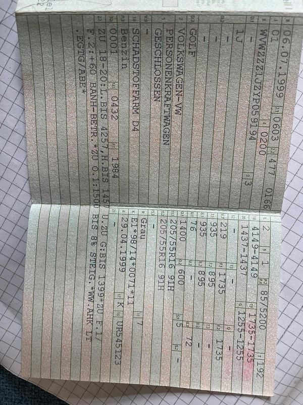 Gebraucht VW Golf III 85 PS (62 kW) 1999 Silber Kleinwagen