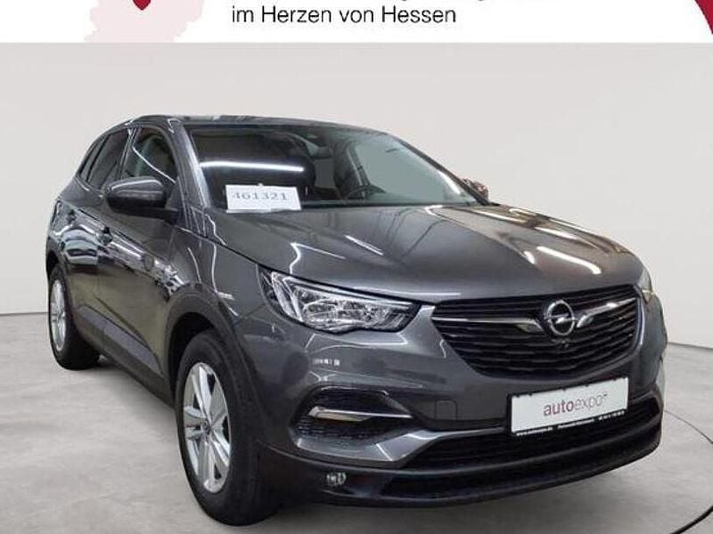 Mondstein grau metallic Gebraucht 2021 Opel Grandland X Business Edition SUV | 16.590 € (Superpreis) - Bild 1/4