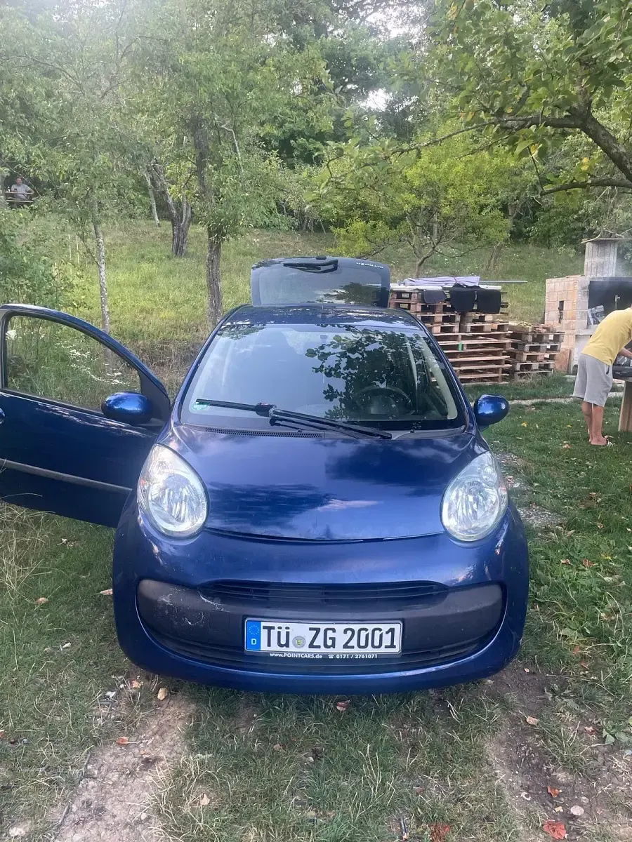 Gebraucht Citroën C1 68 PS (50 kW) 2007 Blau Kleinwagen