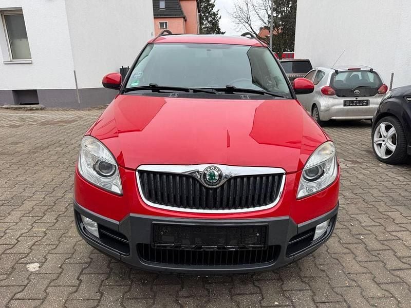 Gebraucht Skoda Roomster 86 PS (63 kW) 2009 Rot Van / Kleinbus