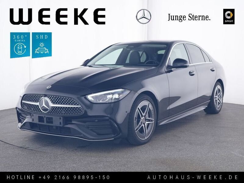 Schwarz Gebraucht 2024 Mercedes C300 Advanced Plus Limousine | 46.979 € (Fairer Preis) - Bild 1/4