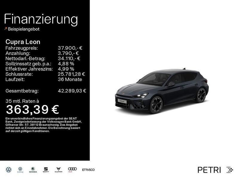 Neu Cupra Leon 204 PS (150 kW) 2026 Grau Limousine