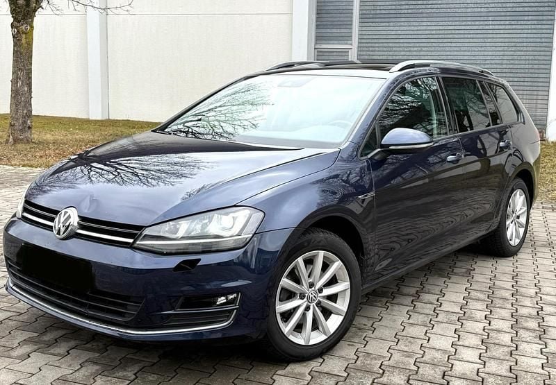 Gebraucht VW Golf VII LOUNGE 110 PS (80 kW) 2015 Blau Kombi