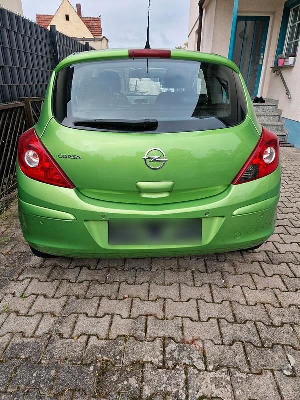 Gebraucht Opel Corsa 87 PS (63 kW) 2014 Grün Kleinwagen