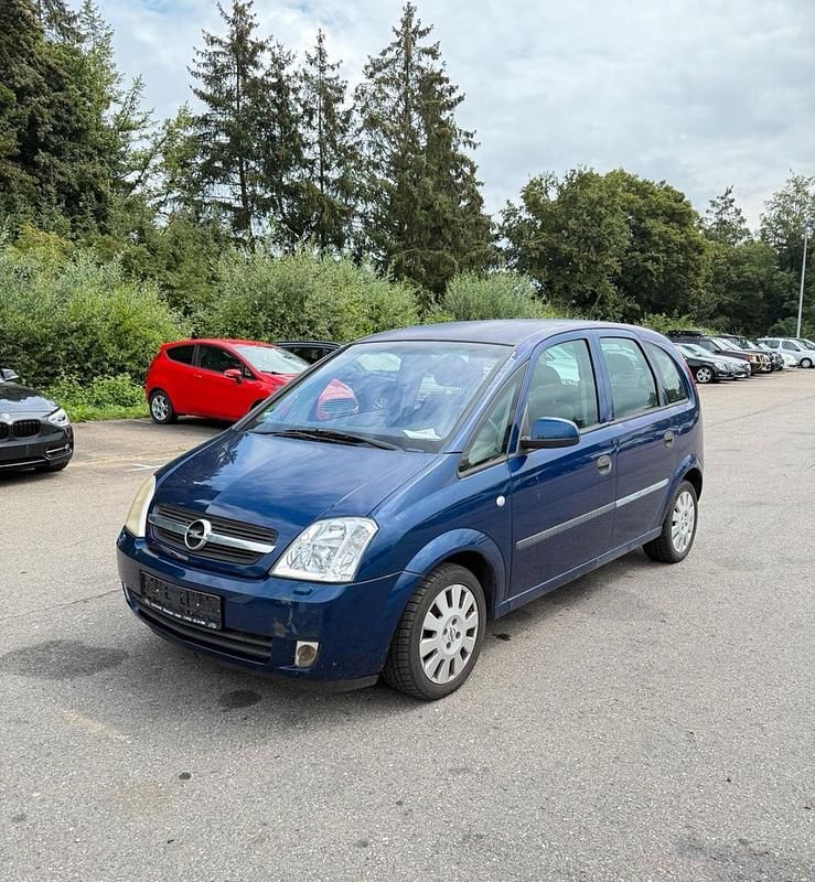 Blau Gebraucht 2003 Opel Meriva Van / Kleinbus | 800 € (Superpreis) - Bild 1/4