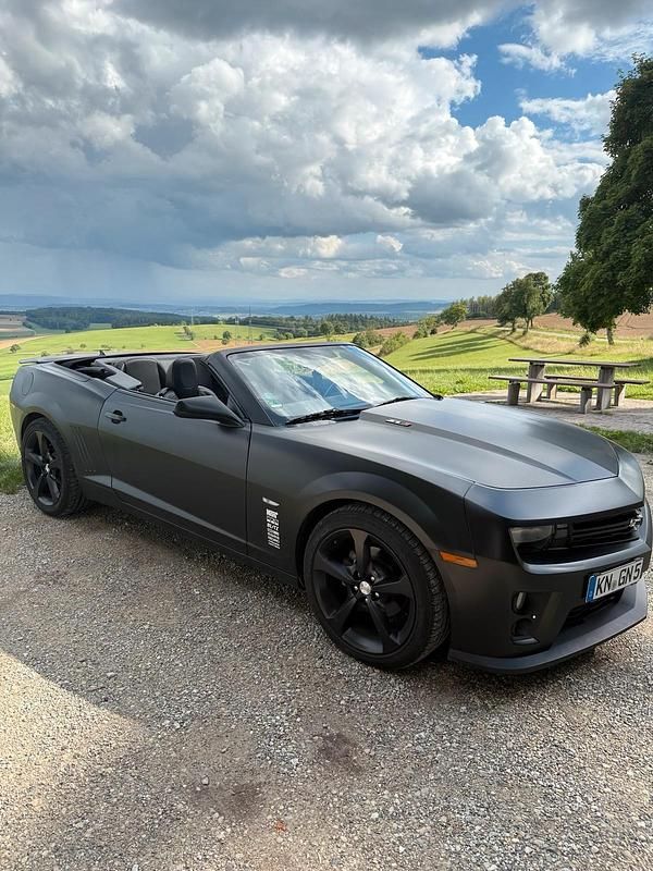 Schwarz Gebraucht 2014 Chevrolet Camaro ZL1 Cabrio | 21.900 € - Bild 1/4