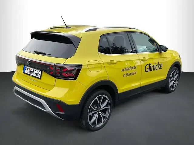 Gebraucht VW T-Cross Style 116 PS (85 kW) 2024 Gelb SUV