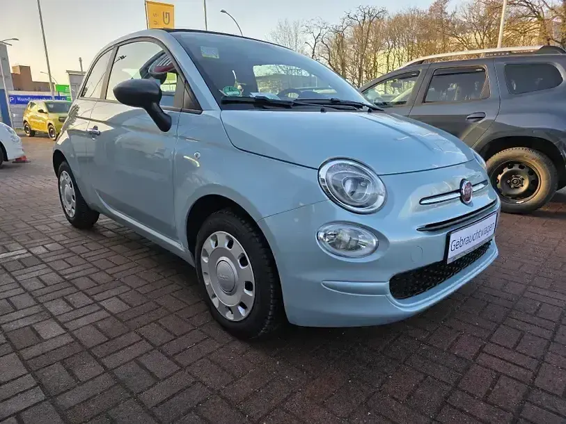 Gebraucht Fiat 500C 69 PS (50 kW) 2023 Grün Cabrio