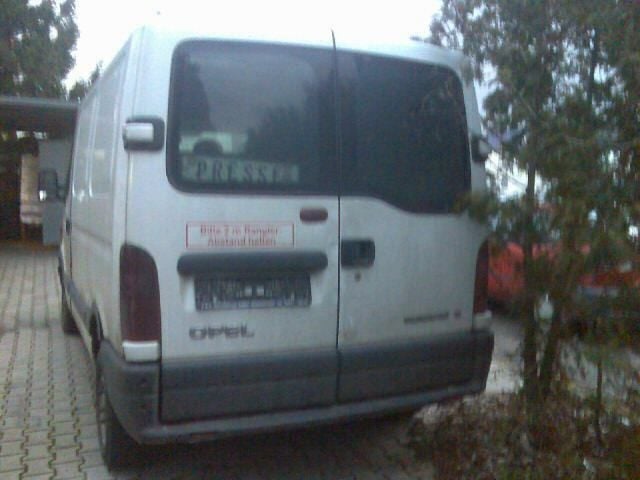 Gebraucht Opel Movano 80 PS (58 kW) 2000 Weiß Van