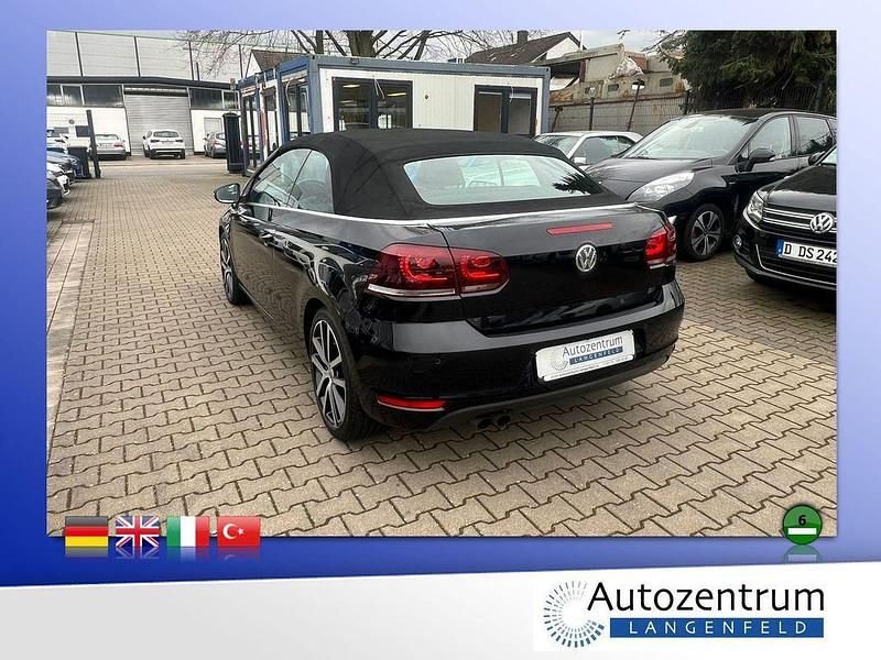 Gebraucht VW Golf Cabriolet LOUNGE 125 PS (91 kW) 2015 Schwarz Cabrio