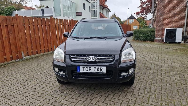 Black cherry Gebraucht 2007 Kia Sportage 2 SUV | 5.500 € - Bild 1/4