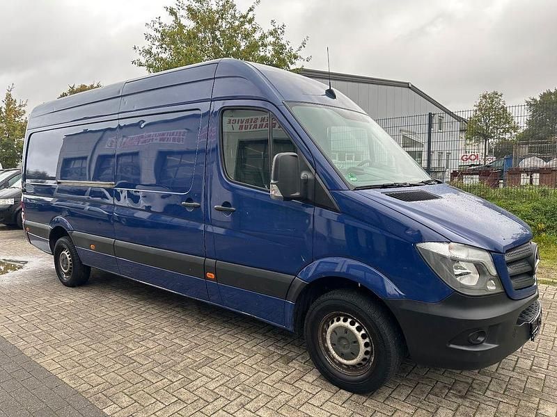 Gebraucht Mercedes Sprinter 129 PS (94 kW) 2015 Blau Van