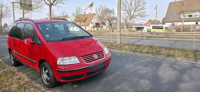 Gebraucht VW Sharan 116 PS (85 kW) 2006 Rot Van / Kleinbus