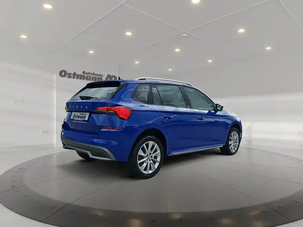 Gebraucht Skoda Kamiq Style 110 PS (80 kW) 2023 Blau SUV