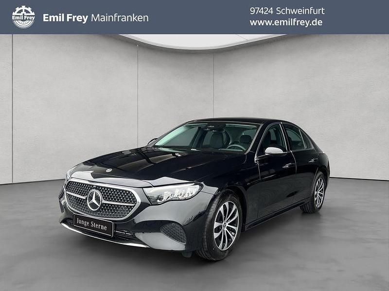 Schwarz Gebraucht 2024 Mercedes E200 Avantgarde Limousine | 45.799 € (Guter Preis) - Bild 1/4