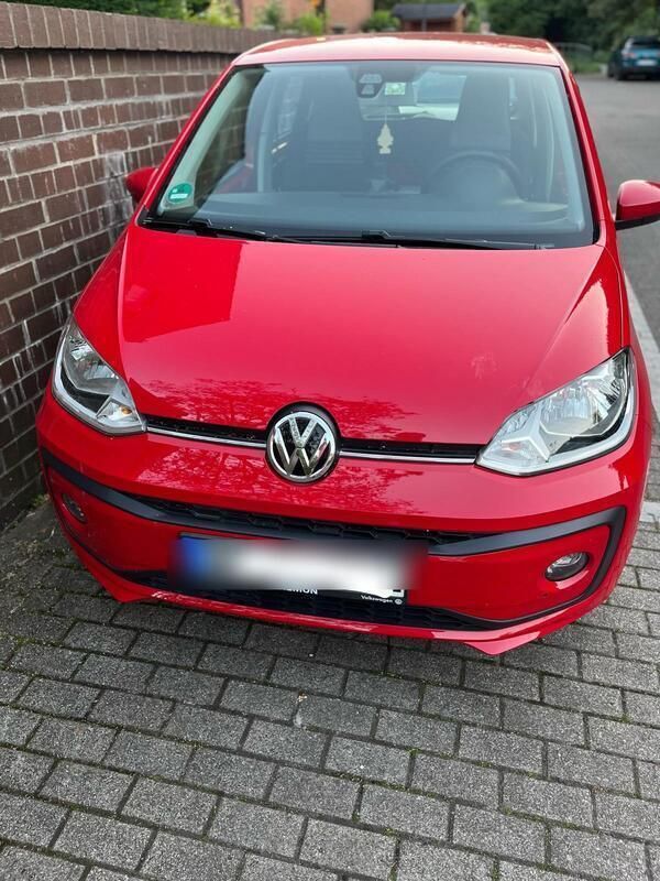 Rot Gebraucht 2018 VW up! move up! Kleinwagen | 7.777 € (Guter Preis) - Bild 1/3