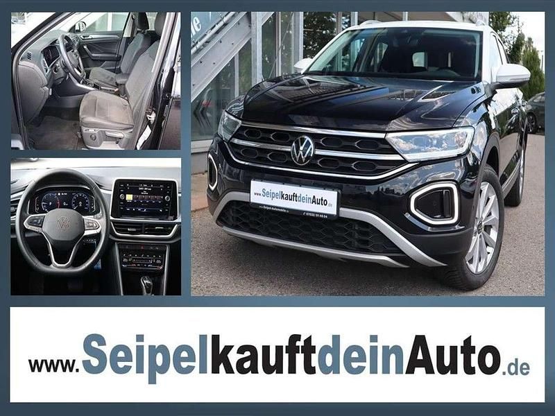 Schwarz Gebraucht 2024 VW T-Roc Style SUV | 29.995 € (Fairer Preis) - Bild 1/2