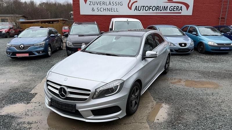 Gebraucht Mercedes A180 AMG line 109 PS (80 kW) 2014 Silber Limousine
