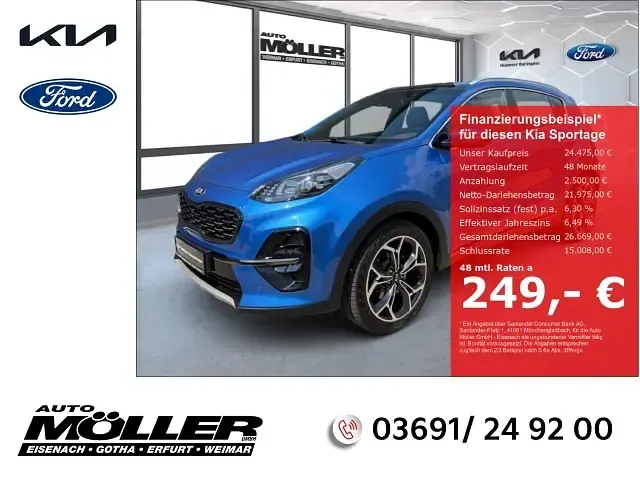 Gebraucht Kia Sportage GT-Line 185 PS (136 kW) 2021 SUV
