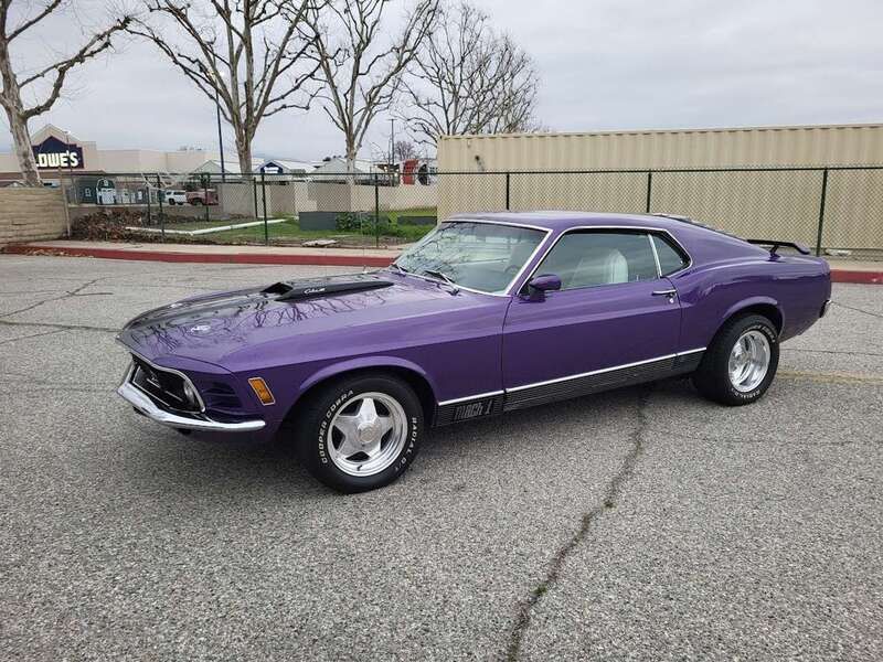 Violett Gebraucht 1970 Ford Mustang Coupé | 56.900 € - Bild 1/4