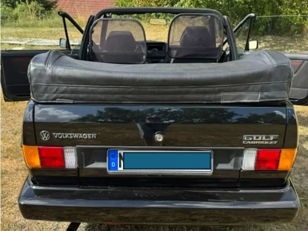Gebraucht VW Golf Cabriolet Sportline 98 PS (72 kW) 1992 Schwarz Cabrio
