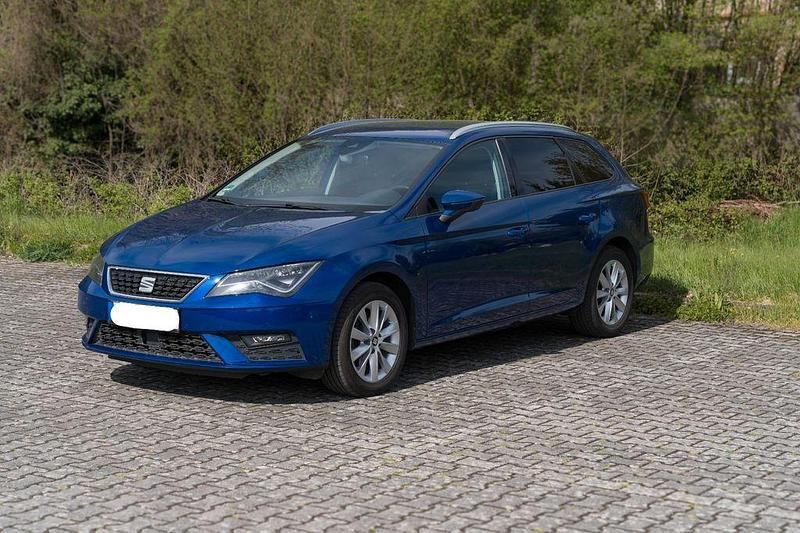 Second-hand Seat Leon ST Style 116 CP (85 kW) 2019 Albastru Break
