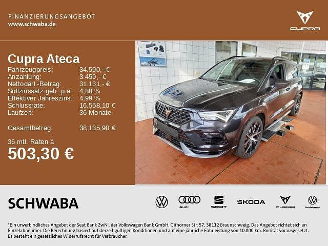Gebraucht Cupra Ateca 300 PS (220 kW) 2022 Schwarz SUV