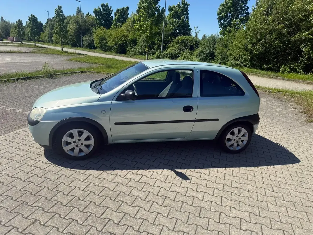 Gebraucht Opel Corsa 58 PS (42 kW) 2002 Grün Kleinwagen