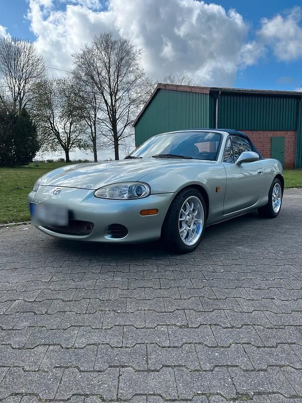 Gebraucht Mazda MX5 110 PS (80 kW) 2003 Silber Cabrio