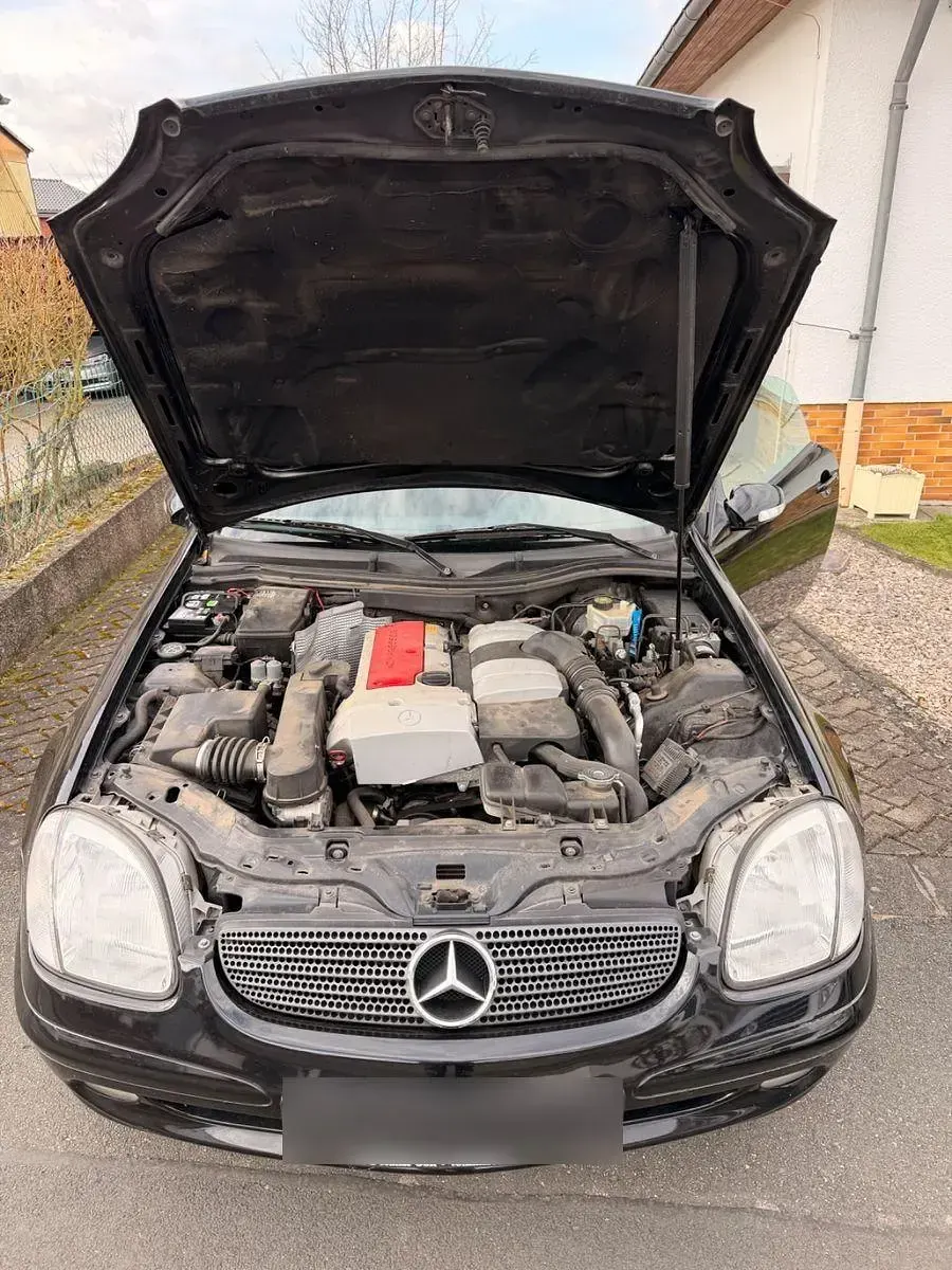 Gebraucht Mercedes SLK200 163 PS (119 kW) 2004 Schwarz Cabrio