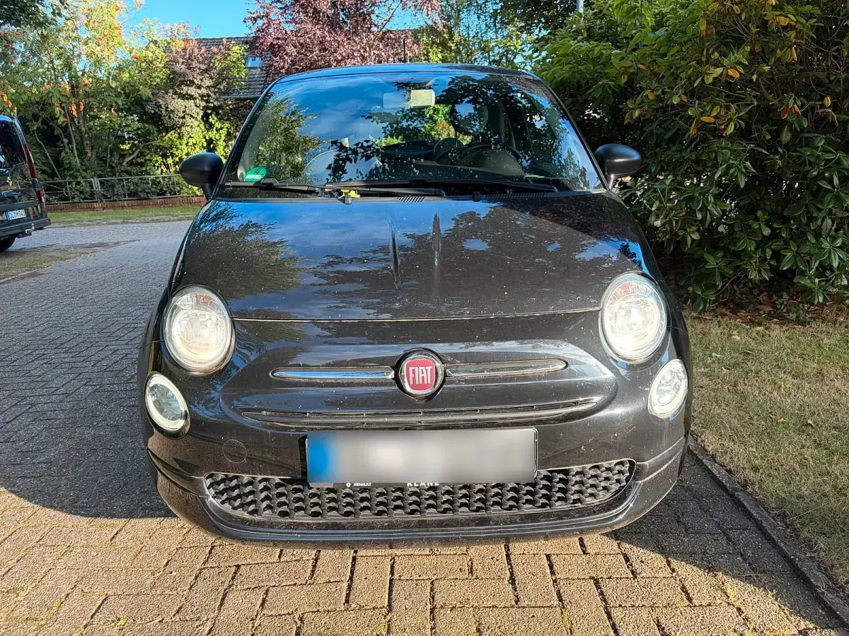 Gebraucht Fiat 500 69 PS (50 kW) 2019 Schwarz Kleinwagen